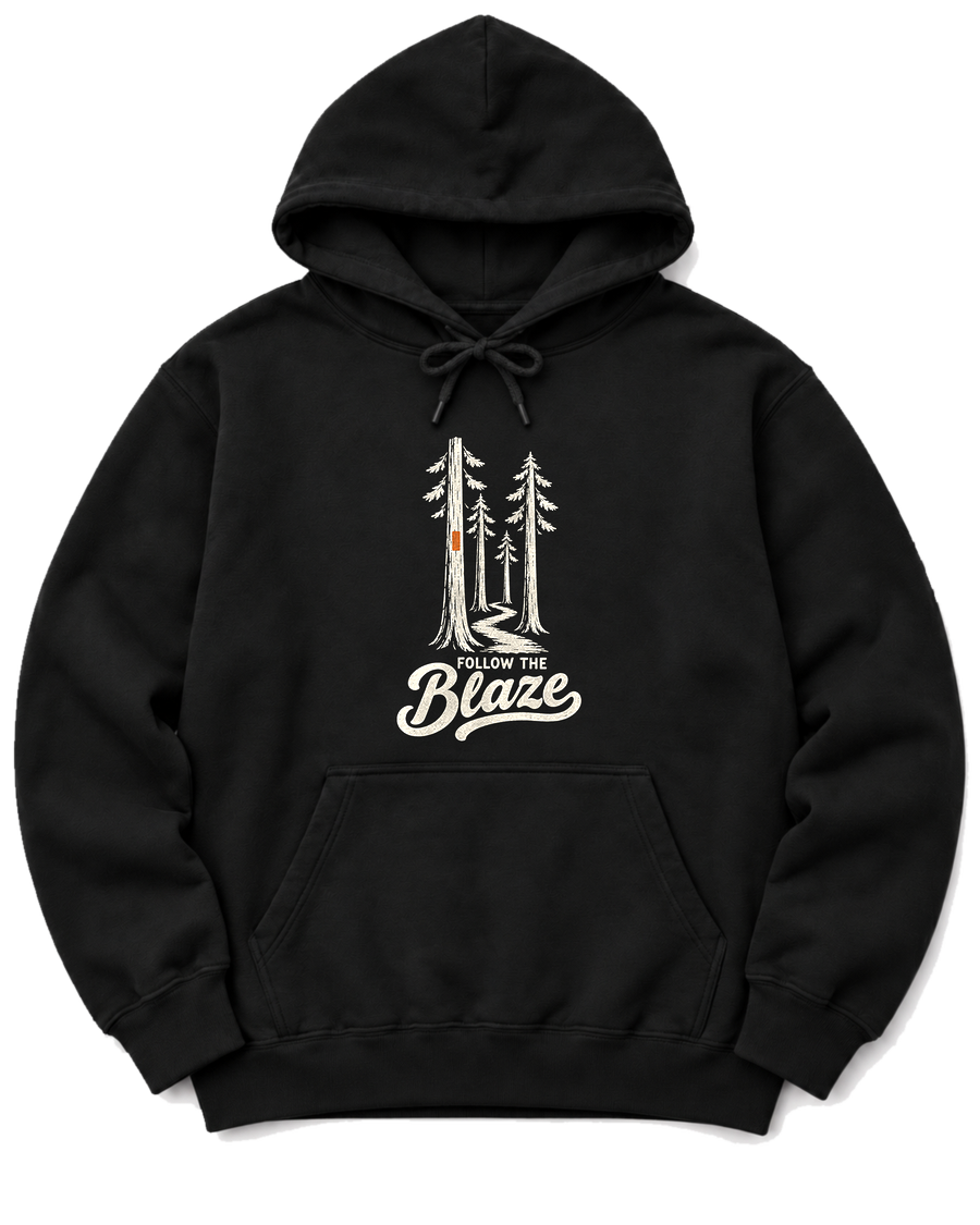 Follow the Blaze Hoodie - Black