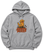 Muddy Dog, Happy Dog Hoodie - Sport Grey