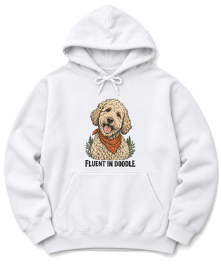 Fluent in Doodle Hoodie