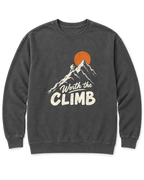 Worth the Climb Sweatshirt - Pepper