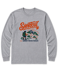 Shortcut Added Three Hours Long Sleeve Shirt - Sport Grey