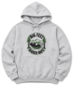 Big Feet, Bigger Naps Hoodie - Ash