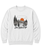 Slow Water Days Sweatshirt - White