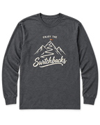 Enjoy the Switchbacks Long Sleeve Shirt - Dark Heather