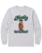 Mostly Waterproof Long Sleeve Shirt - Ash