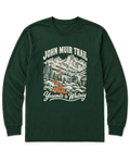 John Muir Trail Long Sleeve Shirt - Forest Green