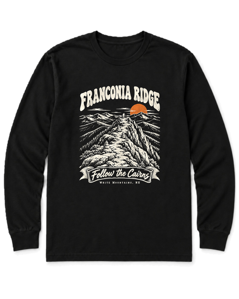 Franconia Ridge Long Sleeve Shirt - Black