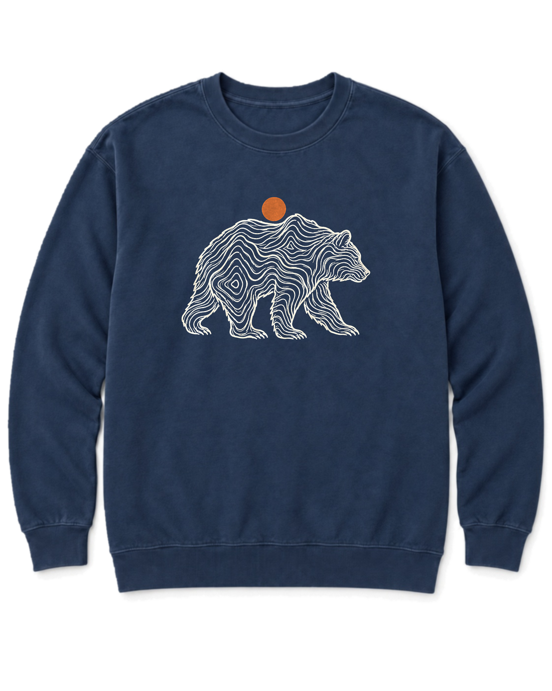 Topo Bear Sweatshirt - True Navy