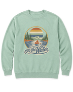 Out on the Water Sweatshirt - Chalky Mint