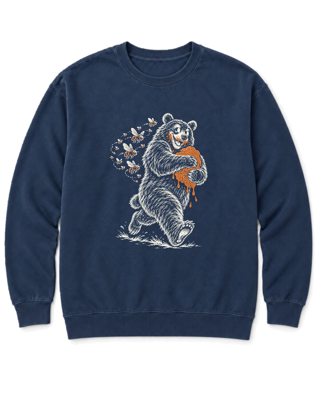 Honey Heist Sweatshirt - True Navy