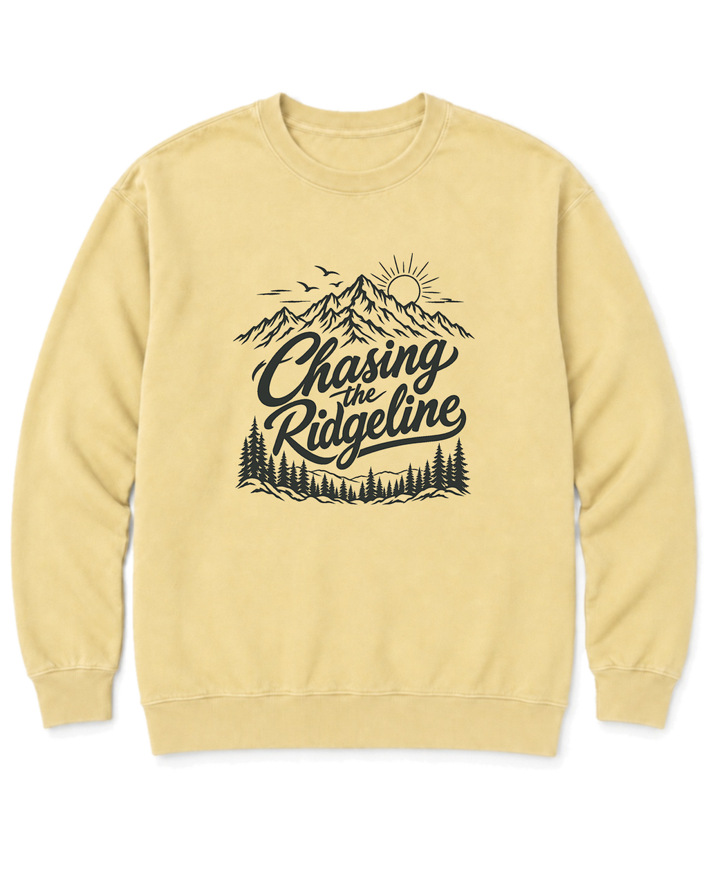 Chasing the Ridgeline Sweatshirt - Butter