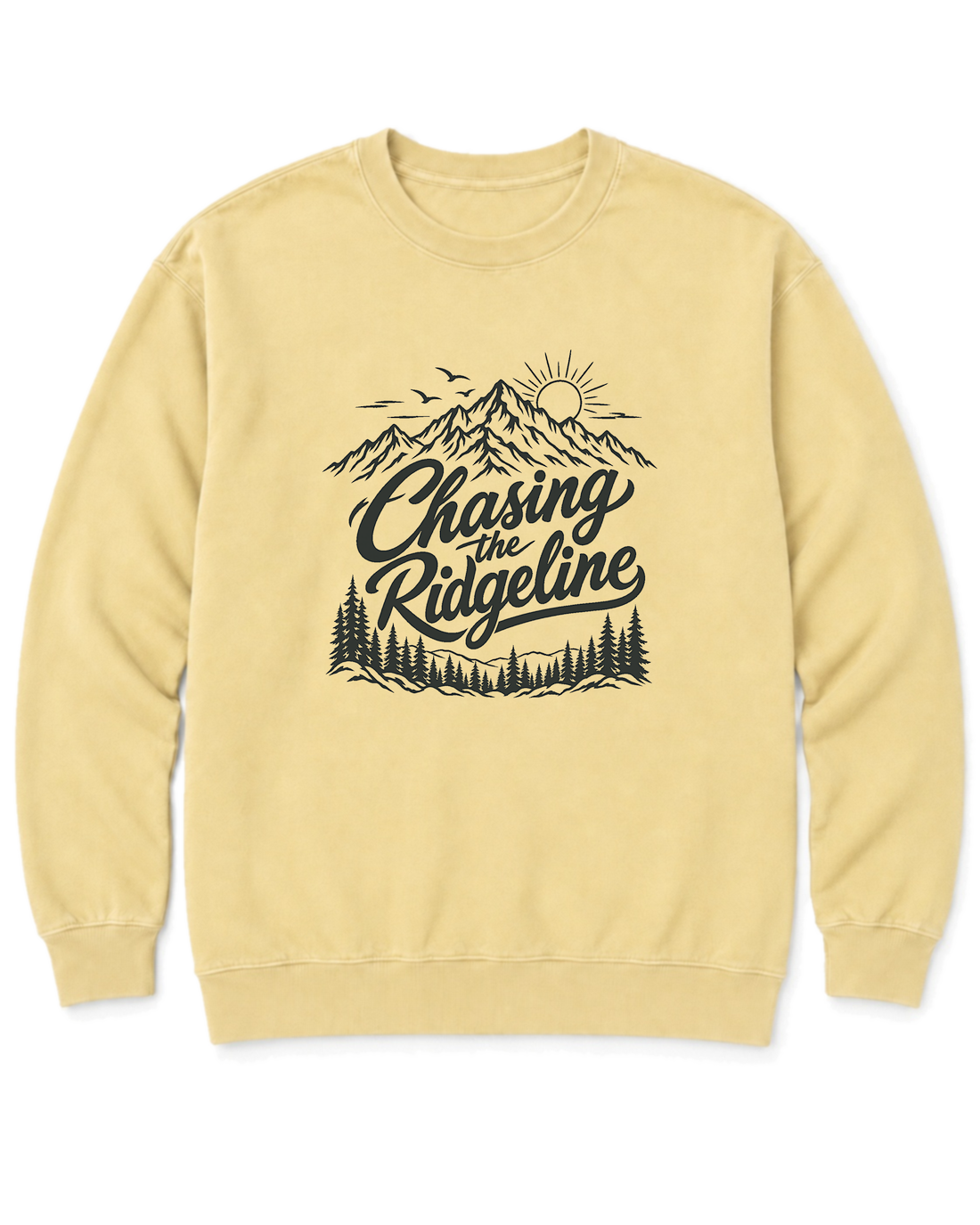 Chasing the Ridgeline Sweatshirt - Butter