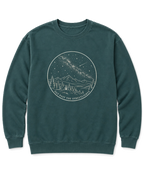 Out Past the Streetlights Sweatshirt - Blue Spruce