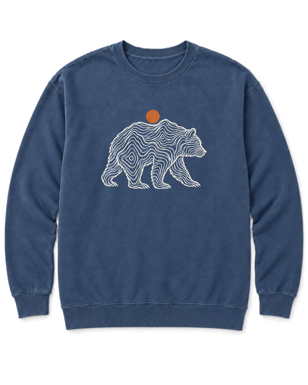 Topo Bear Sweatshirt - Denim