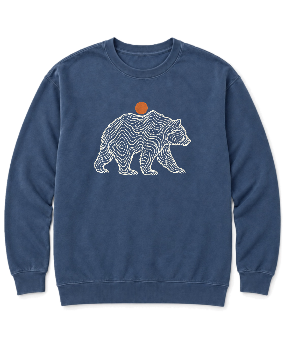 Topo Bear Sweatshirt - Denim