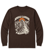 Angels Landing Long Sleeve Shirt - Dark Chocolate