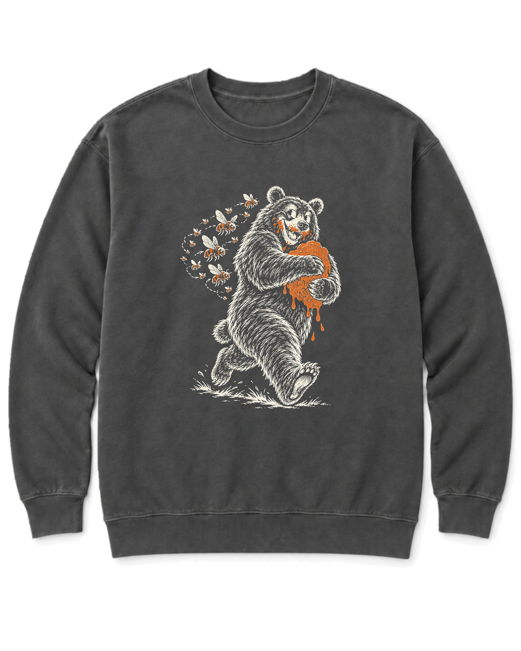 Honey Heist Sweatshirt - Pepper