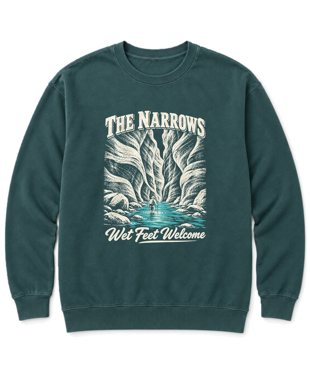 The Narrows Sweatshirt - Blue Spruce