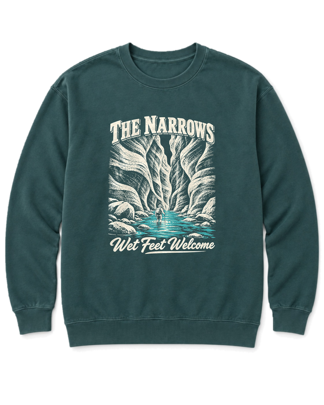 The Narrows Sweatshirt - Blue Spruce