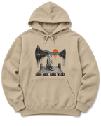 Good Dogs, Long Walks Hoodie - Sand