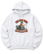 The Fish Were Not Informed Hoodie - White