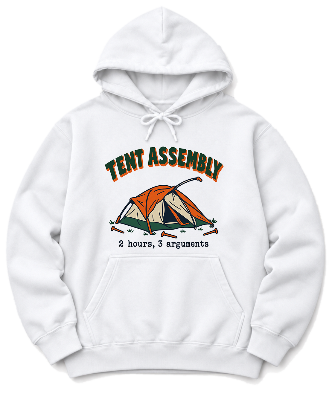 Tent Assembly Hoodie - White