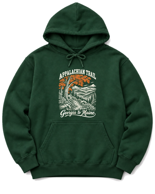 Appalachian Trail Hoodie - Forest Green