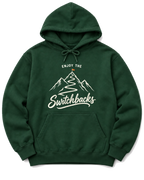 Enjoy the Switchbacks Hoodie - Forest Green