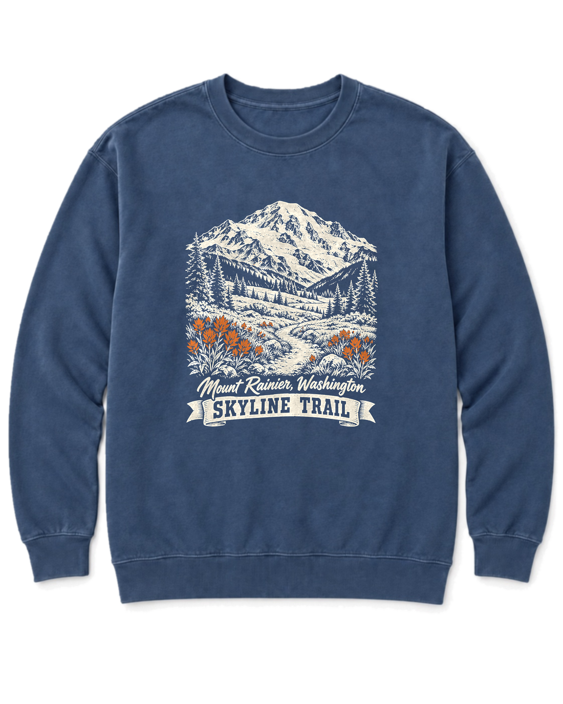 Skyline Trail Sweatshirt - Denim