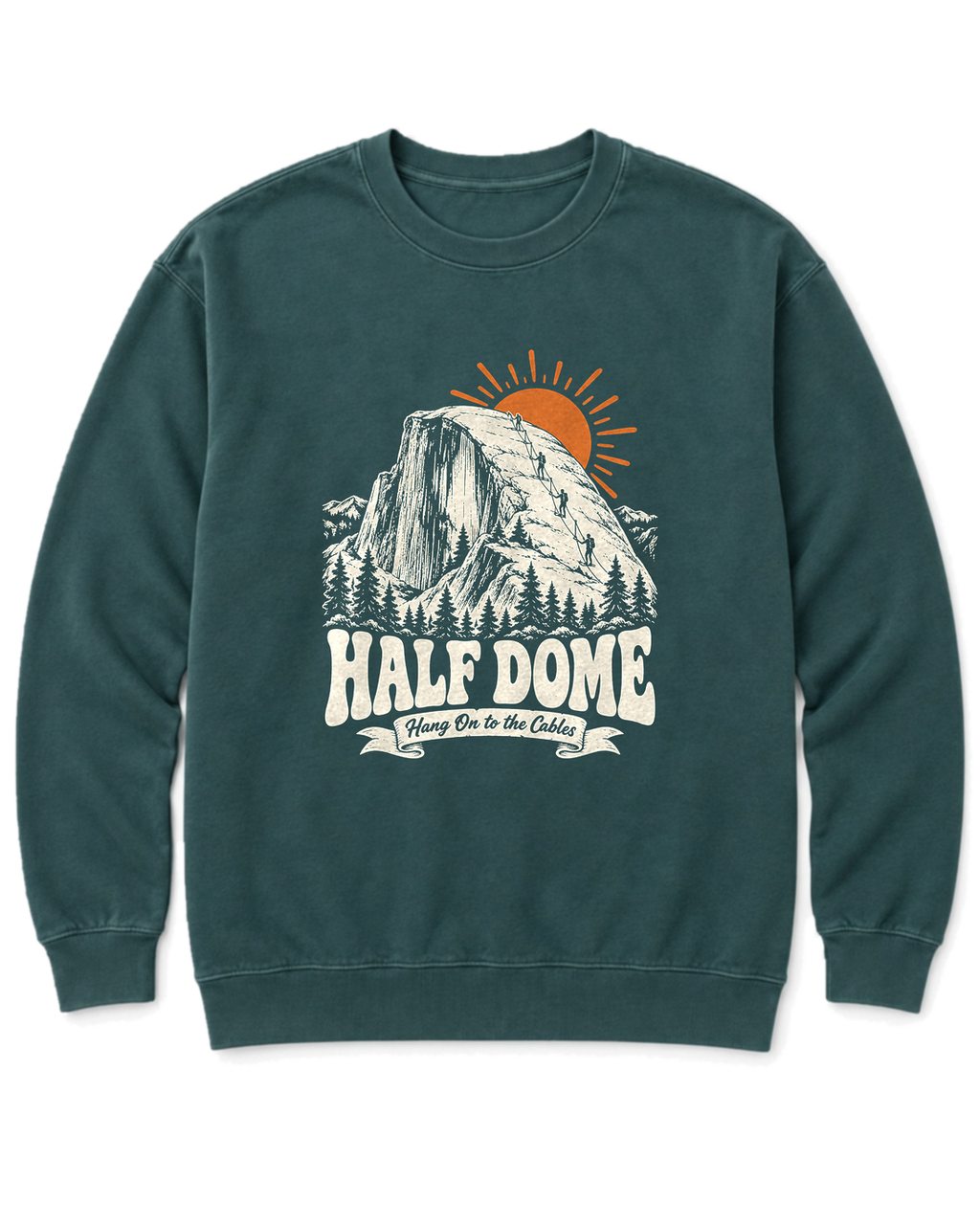 Half Dome Sweatshirt - Blue Spruce