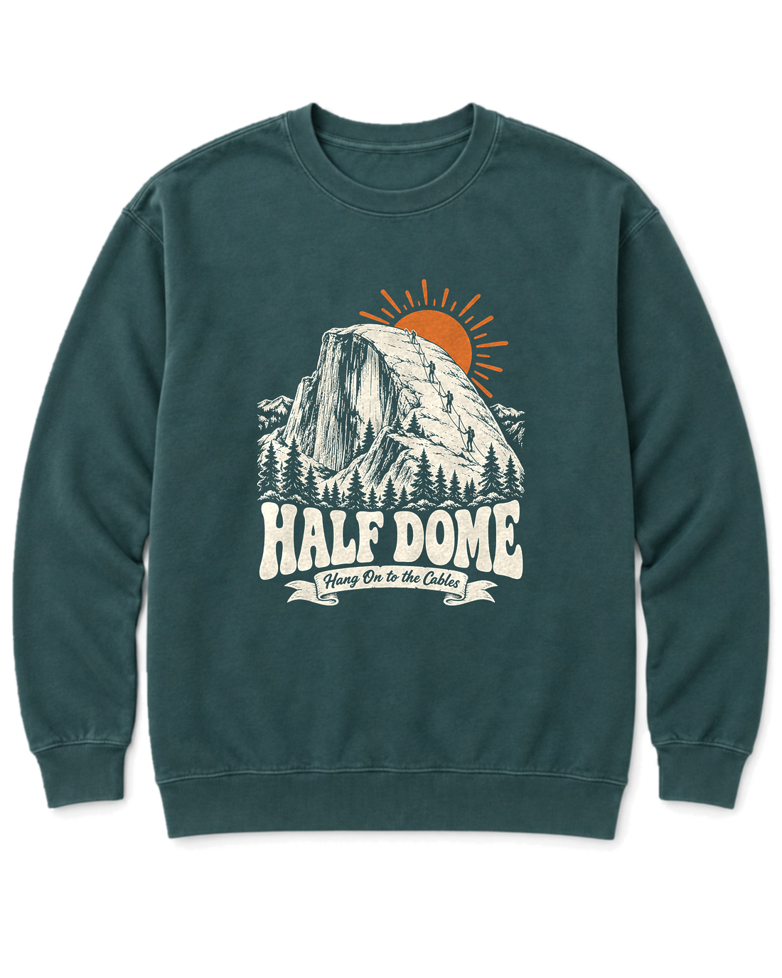 Half Dome Sweatshirt - Blue Spruce
