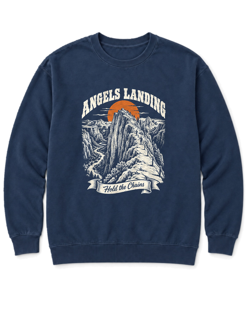 Angels Landing Sweatshirt - True Navy