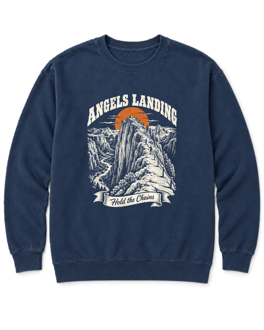 Angels Landing Sweatshirt - True Navy