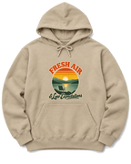 Fresh Air & Low Expectations Hoodie - Sand