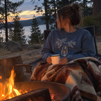 Lantern Light Sweatshirt worn outdoors