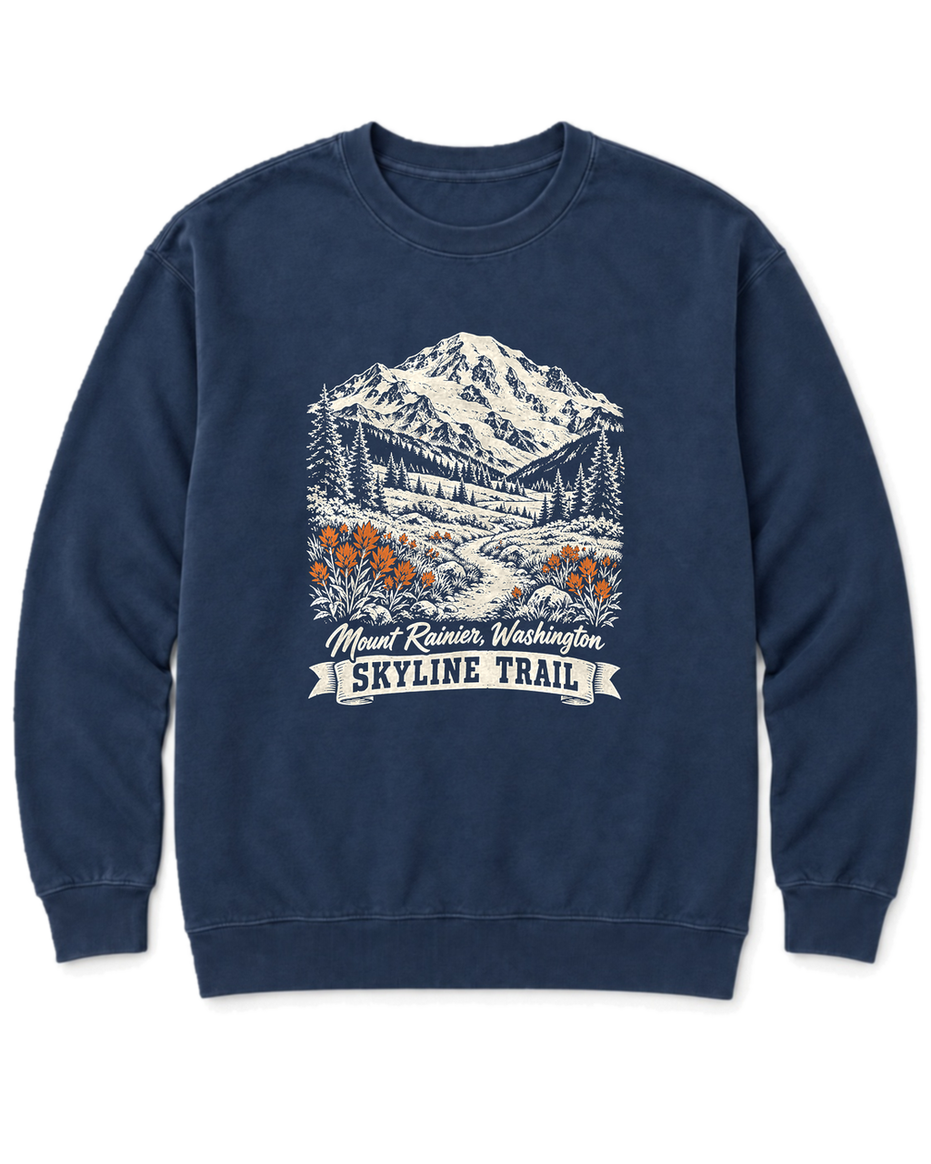 Skyline Trail Sweatshirt - True Navy