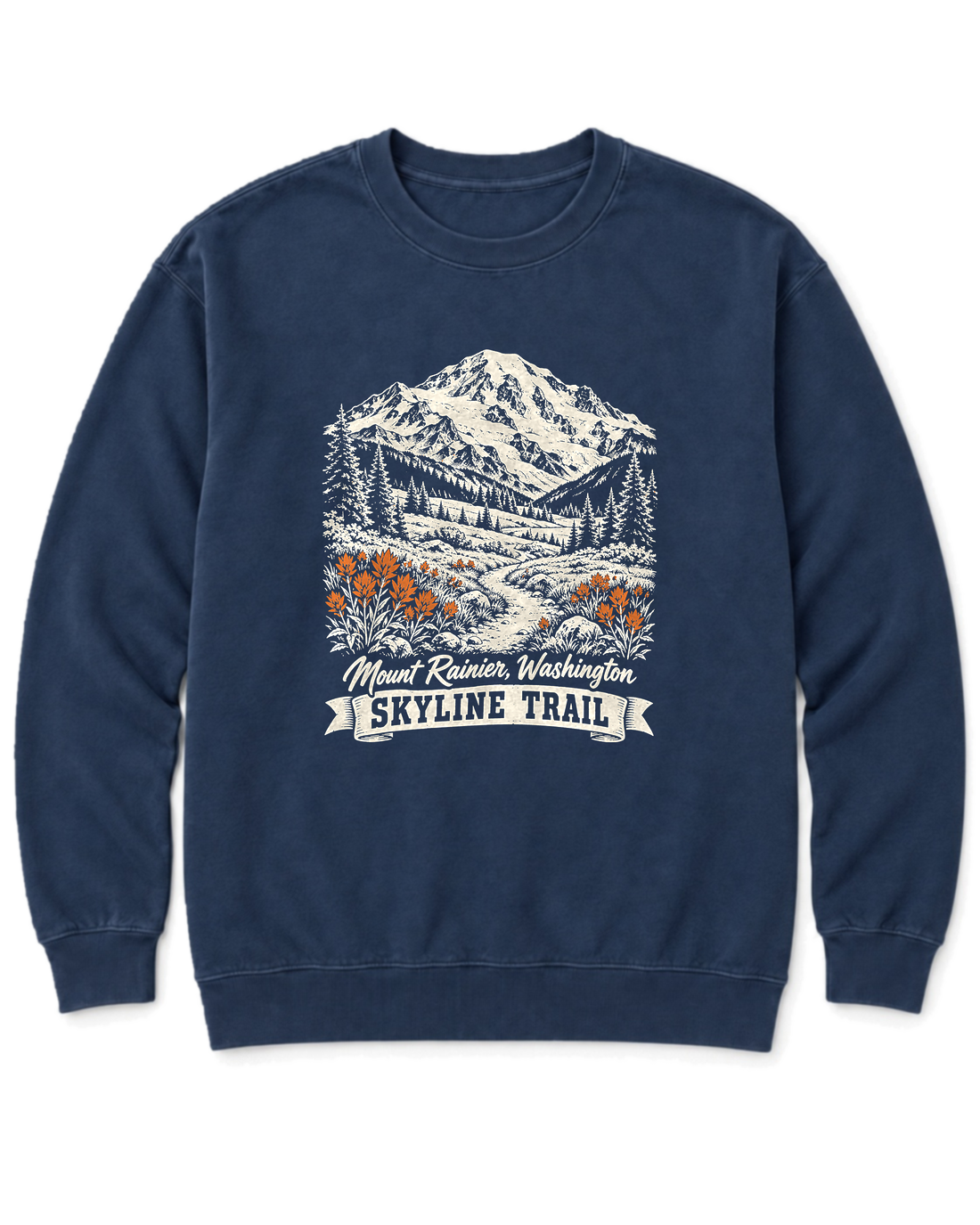 Skyline Trail Sweatshirt - True Navy