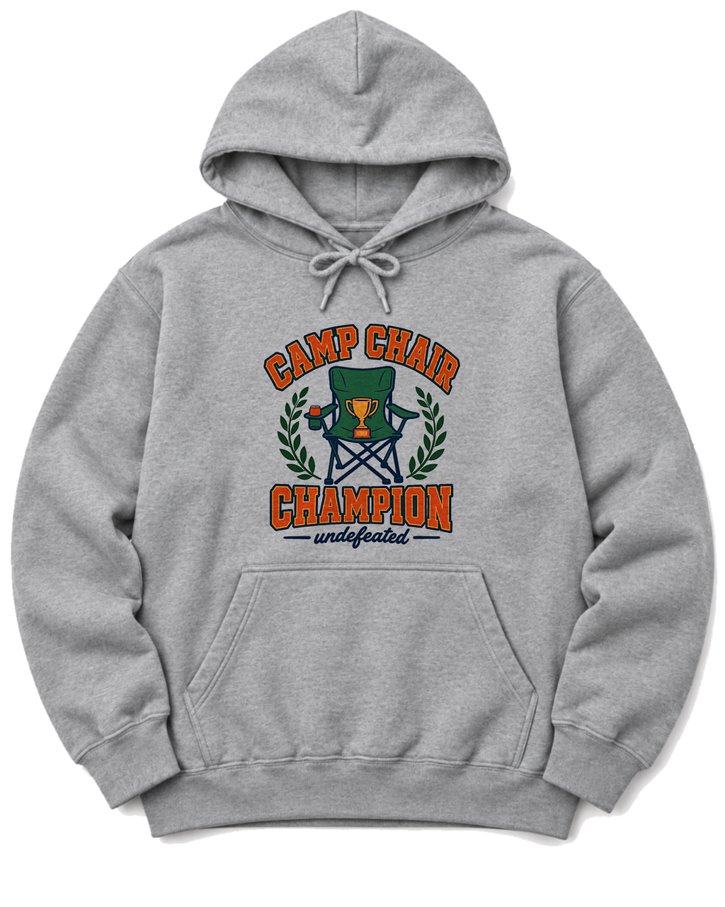 Camp Chair Champion Hoodie - Sport Grey