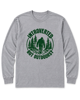 Introverted but Outdoorsy Long Sleeve Shirt