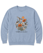 Wildflowers & Sunshine Sweatshirt - Chambray
