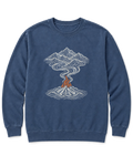 Campfire Smoke Sweatshirt - Denim