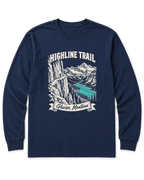 Highline Trail Long Sleeve Shirt - Navy