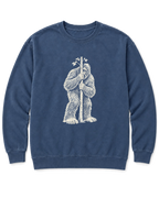 Bigfoot Hide and Seek Sweatshirt - Denim
