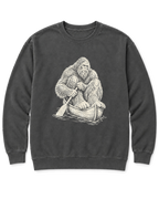 Bigfoot Canoe Sweatshirt - Pepper