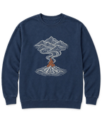 Campfire Smoke Sweatshirt - True Navy