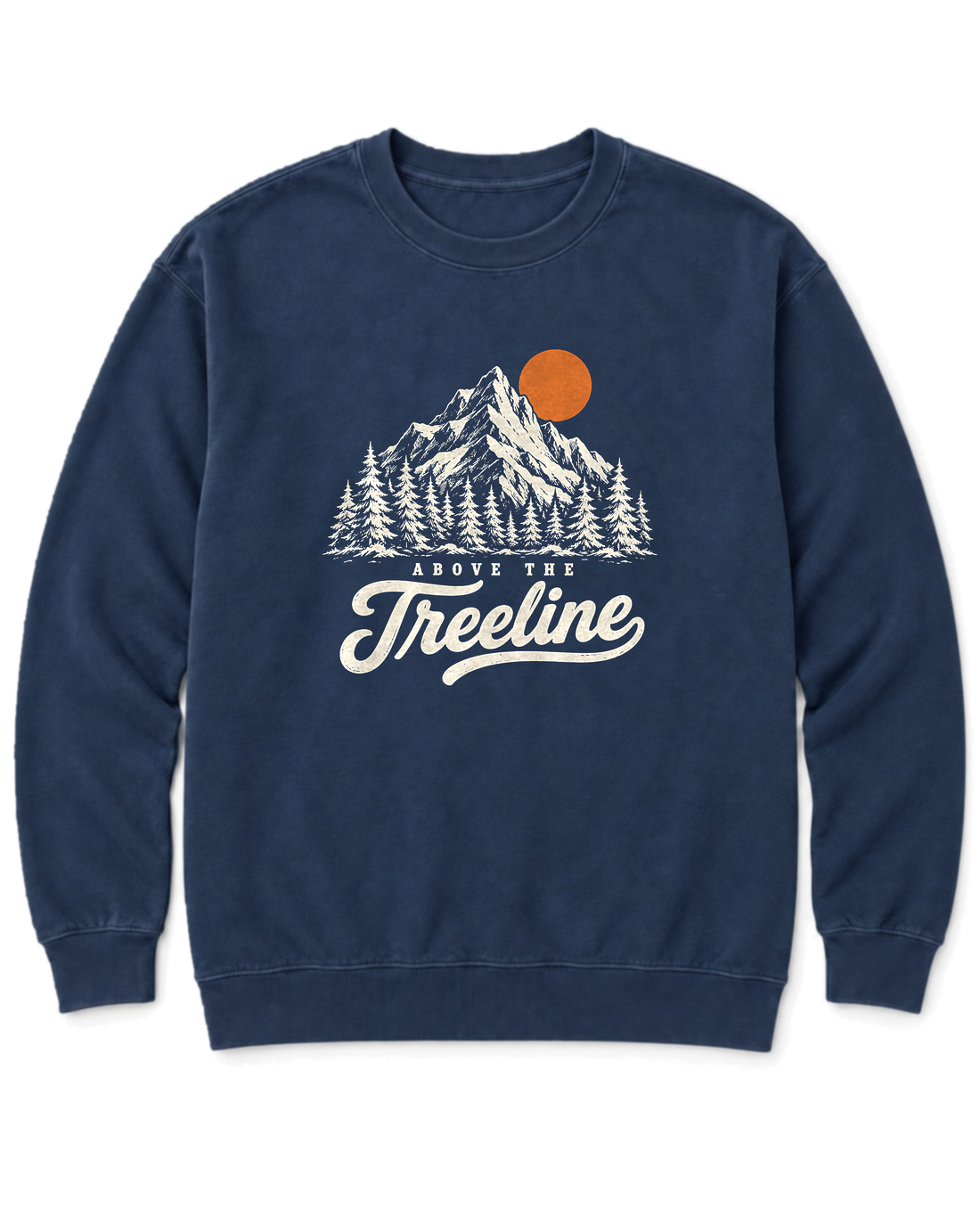 Above the Treeline Sweatshirt - True Navy