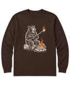 Marshmallow Meltdown Long Sleeve Shirt - Dark Chocolate