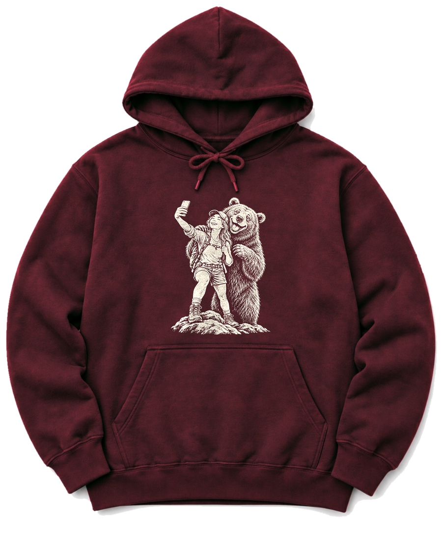 Summit Photobomb Hoodie - Maroon