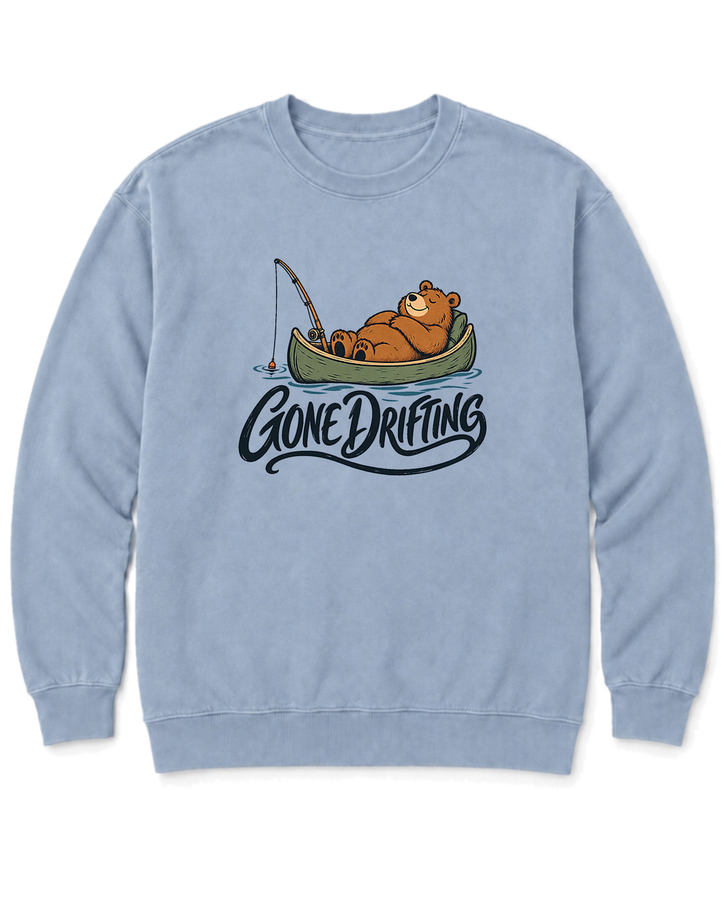 Gone Drifting Sweatshirt - Chambray