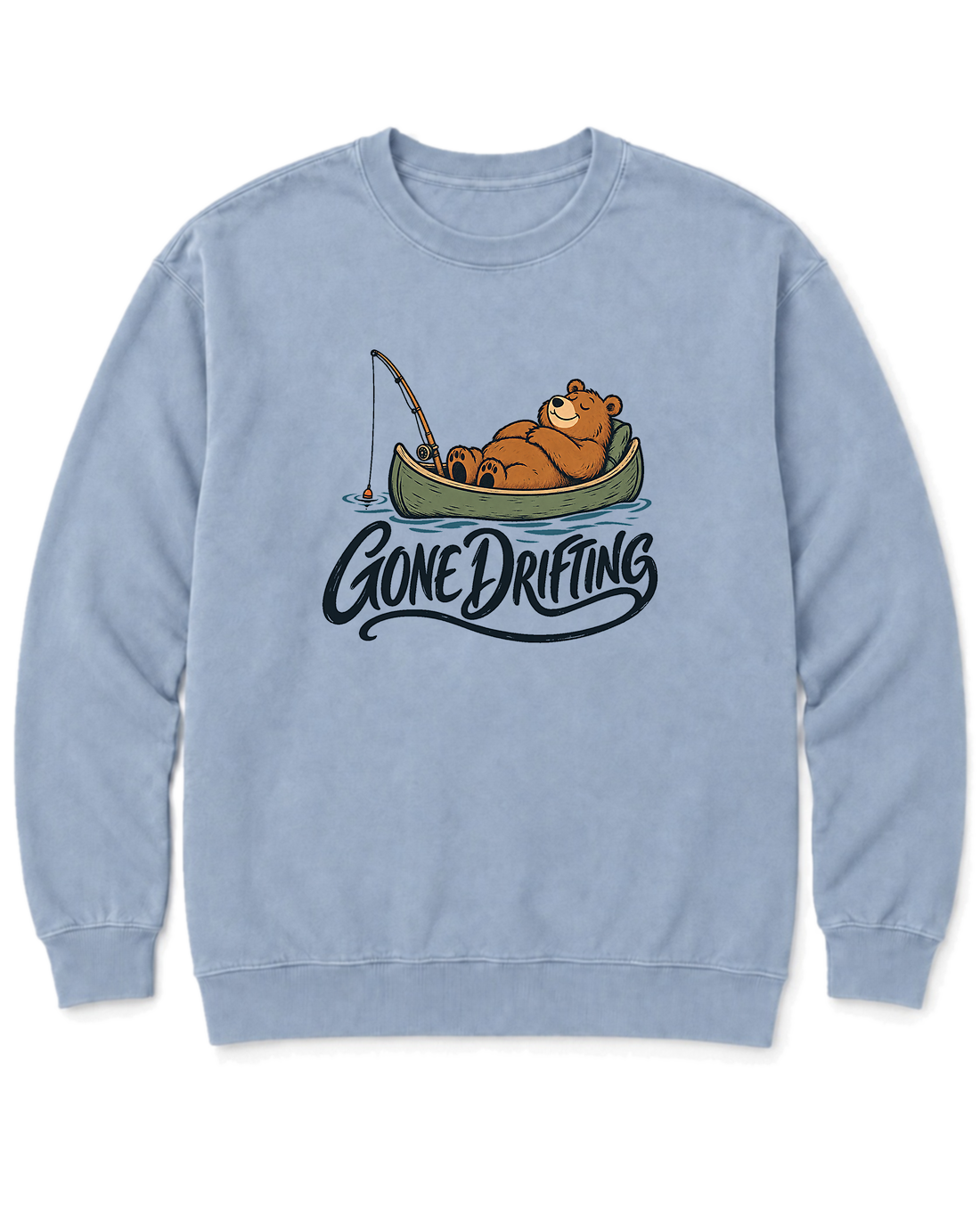 Gone Drifting Sweatshirt - Chambray